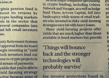 Pensions Funds Remain Interested In Crypto Despite Market Downturn