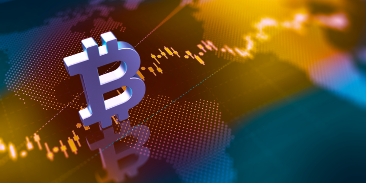 Powell Versus Bitcoin Price Log Curve