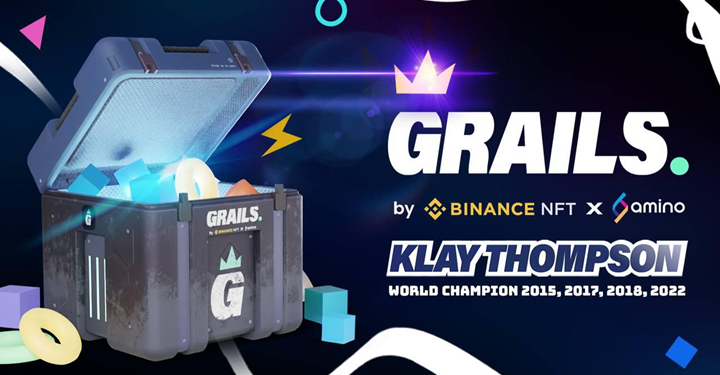 Web3 Wellness Platform Amino Celebrates Historic Career of Four-Time NBA Champion Klay Thompson in Inaugural Drop of the GRAILS NFT Collection