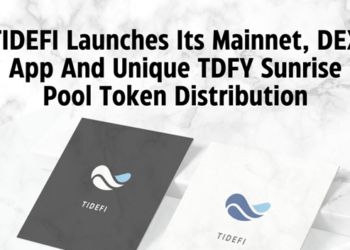 TIDEFI Mainnet And DEX App Goes Live As TDFY Sunrise Pool Token Distribution Nears