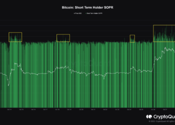 Bitcoin Declines Slightly As Short-Term Holders Take Profits