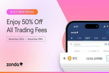 Zonda Slashes Maker/Taker Fees by 50% Across All Markets From November 22-29