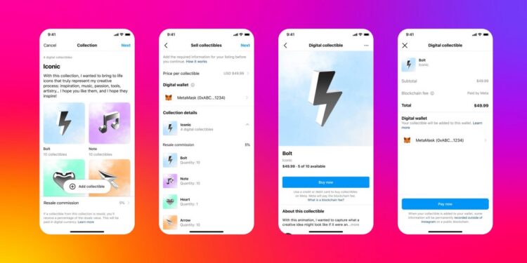 Meta Announces NFT Marketplace On Instagram