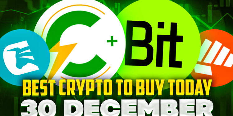 Best Crypto to Buy Today 30 December – FGHT, BIT, D2T, TON, CCHG