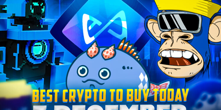 Best Crypto to Buy Today, 7 December – D2T, APE, IMPT, AXS, TARO, RIA