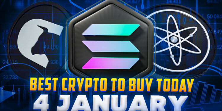 Best Crypto to Buy Today 4 January – FGHT, SOL, D2T, ATOM, CCHG