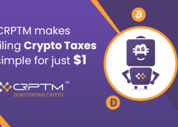 CRPTM Makes Filing Crypto Taxes Simple for Just $1 Per Year