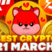 Best Crypto to Buy Now 21 March – LHINU, XRP, FGHT, BNB, CCHG, TARO