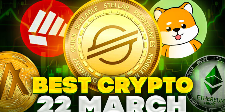 Best Crypto to Buy Now 22 March – LHINU, XLM, FGHT, ALGO, METRO, ETC, CCHG, TARO