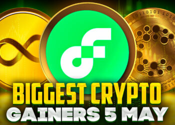Biggest Crypto Gainers Today 5 May – Flow, Internet Computer, Casper Network