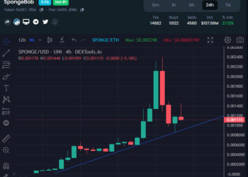 $SPONGE Price Bounces After Meme Token Market Crash, More Exchange Listings Announced