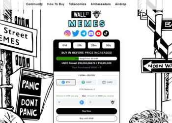 Wall Street Memes Surges Past $10 Million as Investors Rush to Buy the Latest Meme Coin Before It Lists on Exchanges