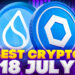 Best Crypto to Buy Now 18 July – FLEX Coin, Chainlink, Sui
