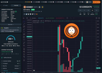 Hot Meme Coin Burn Kenny Price Pumps 1.5x at Launch, 3-Day 30% Supply Burn Starts and Alpha Calls Kick In