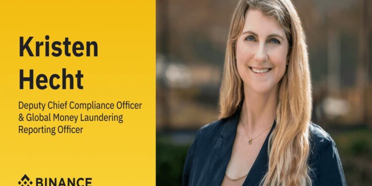 Binance Appoints New Deputy Chief Compliance Officer and Global Money Laundering Reporting Officer