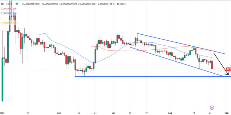 Pepe Coin Price Prediction as PEPE Slumps 15% Amid FUD Over Strange Multisig Changes