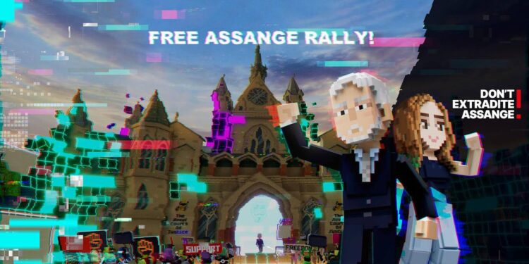 Exclusive: ‘Pioneering’ Virtual Rally in Support of Julian Assange to Launch in Metaverse