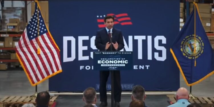 Florida Governor Ron DeSantis Vows to Put an End to ‘Biden’s War on Bitcoin’ as President