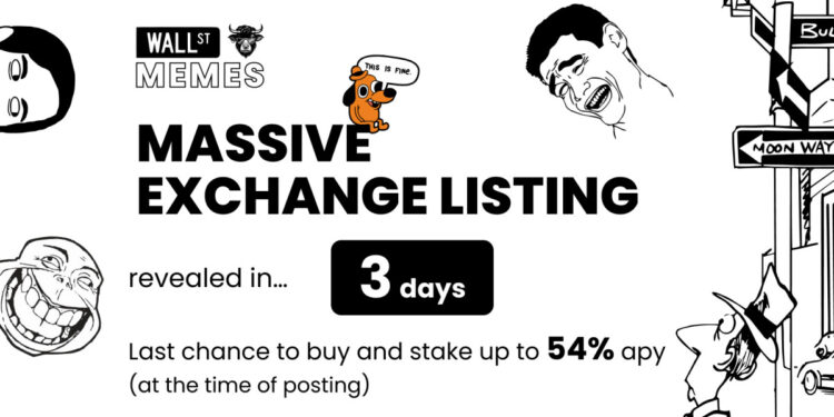 Blockbuster Crypto Wall Street Memes Token to List on Binance in 3 Days Claims Source, Next Pepe 100x Coin Incoming?