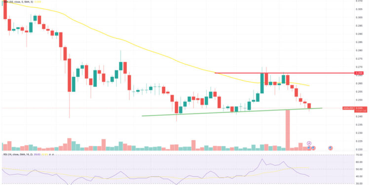 Cardano Price Prediction as Machine Learning Anticipates Subtle Dip to $0.23 by October End – What’s the Cause?