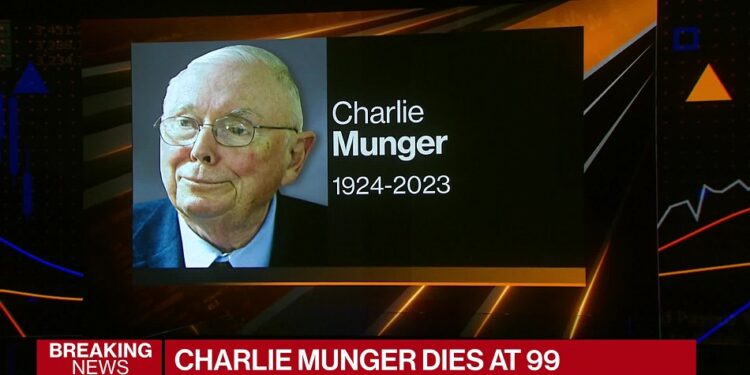 Legendary Crypto Sceptic Charlie Munger Dies Aged 99