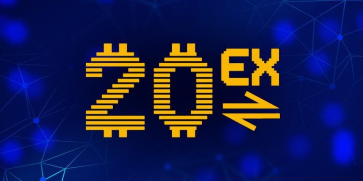Inscriptions aggregator 20EX, launches airdrop for ORDI and SATS holders