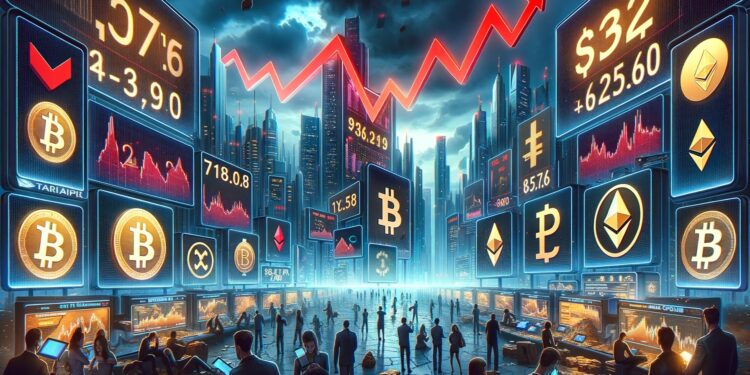 Crypto Market In Panic As Bitcoin Crash To $57,000 Sends 105,000 Traders To The Slaughter