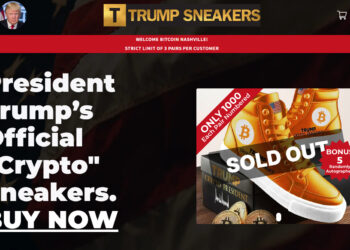 Donald Trump Sells Bitcoin Sneakers, You Can Already Get Them on eBay