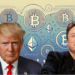 Trump Memecoins Tumble as Former President Fails to Mention Crypto in Musk Interview