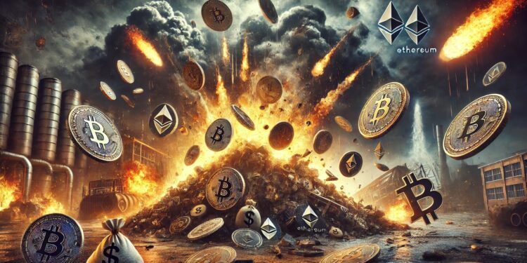 Crypto Market In Trouble As Analyst Predicts $1 Trillion Crash