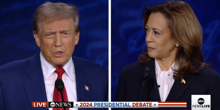 Harris and Trump in Their First Presidential Debate, Did They Talk Crypto?