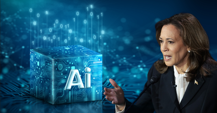 Kamala Harris Promises to Make US “Dominant in Blockchain”