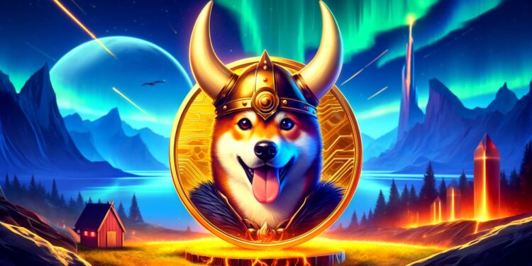 Shiba Inu Competitor FLOKI Forms Falling Wedge That Could Trigger 54% Breakout