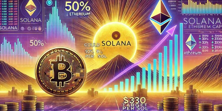 VanEck Predicts Solana Could Reach 50% Of Ethereum’s Market Cap, Targeting $330 Per SOL