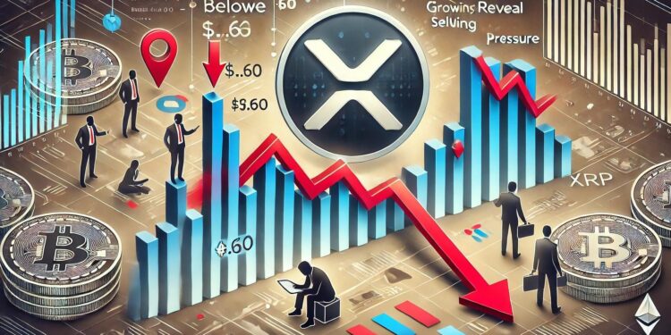 XRP Struggles Below $0.60 – Metrics Reveal Growing Selling Pressure