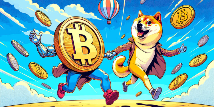 Bitcoin Moves Past Silver, Saudi Aramco as World’s 7th Largest Asset while PEPE, DOGE Lead Meme Coin Surge