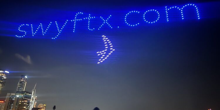 Drone Show Dazzles at Australian Crypto Convention