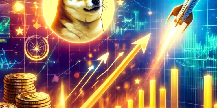 Bull Flag Formation Puts Dogecoin Price As High As $2.15 This Cycle