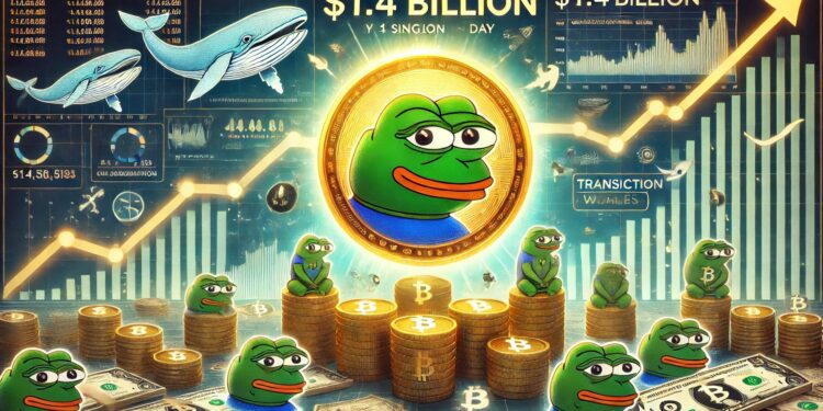 PEPE Whales Increased Their Holdings By $1.4 Billion Yesterday – Details