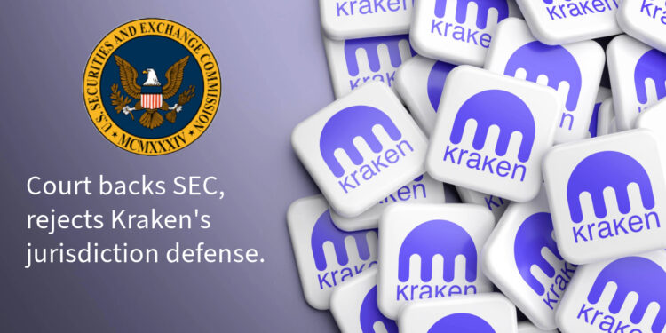 Court Sides with SEC, Dismisses Kraken’s Jurisdiction Defence in Crypto Oversight Battle