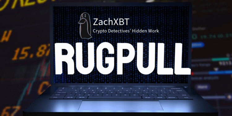 ZachXBT Caught in Rug Pull Drama, Spotlighting the Unseen Efforts of Crypto Detectives