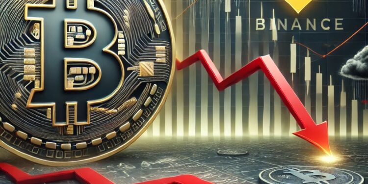 Warning Signs For Bitcoin? Binance Trading Volume Drops As Sellers Take Control