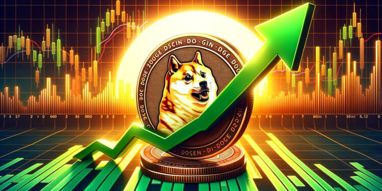 Dogecoin Weekly RSI Approaches The MA Line, Can Price Resume Uptrend To Break $0.74 ATH?