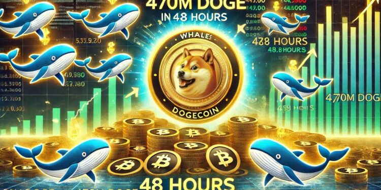 Whales Buy 470 Million Dogecoin In 48 Hours As Price Tests Crucial Demand Level – Details