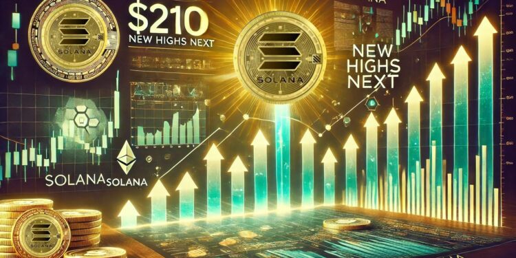Solana Reclaims Key Levels Amid Market Volatility – Reclaim $210 And New Highs Are Next
