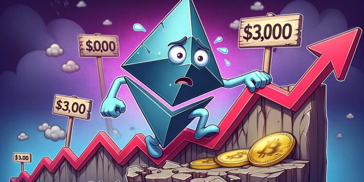 Ethereum Price Fails to Break $3,000—Is the Uptrend in Danger?