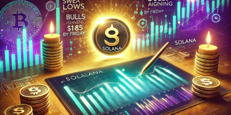 Solana Sweeps Lows But Recovers – Can Bulls Reclaim $185 by Friday?