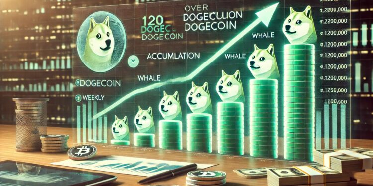 Whales Accumulate Over 120 Million Dogecoin In Past Week – Analyst