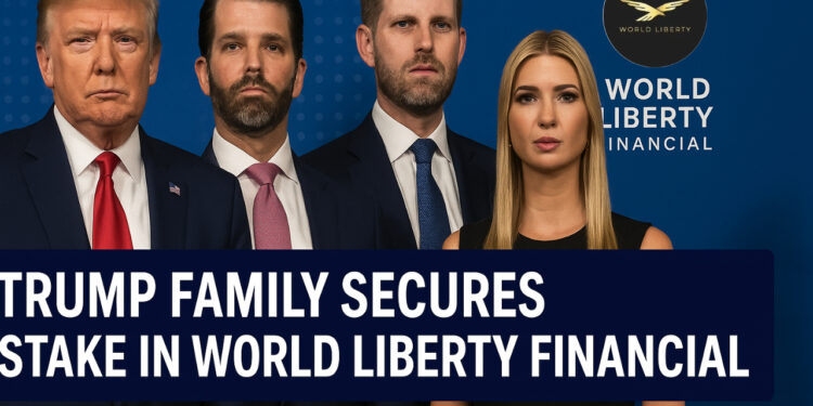 Report Reveals Trump Family Now Holds Majority Stake in Crypto Company