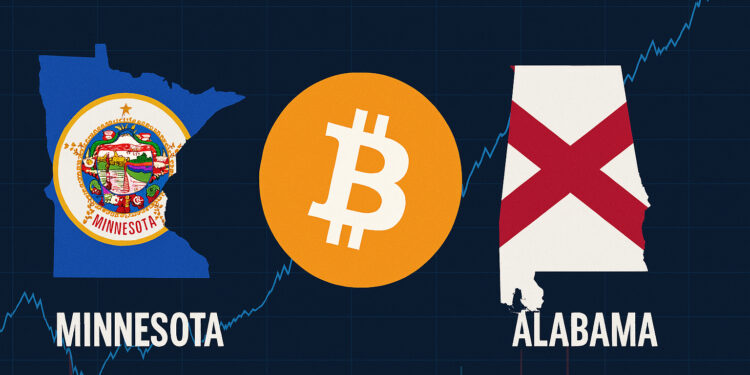 Minnesota and Alabama Legislators Propose Bills for State Bitcoin Investments